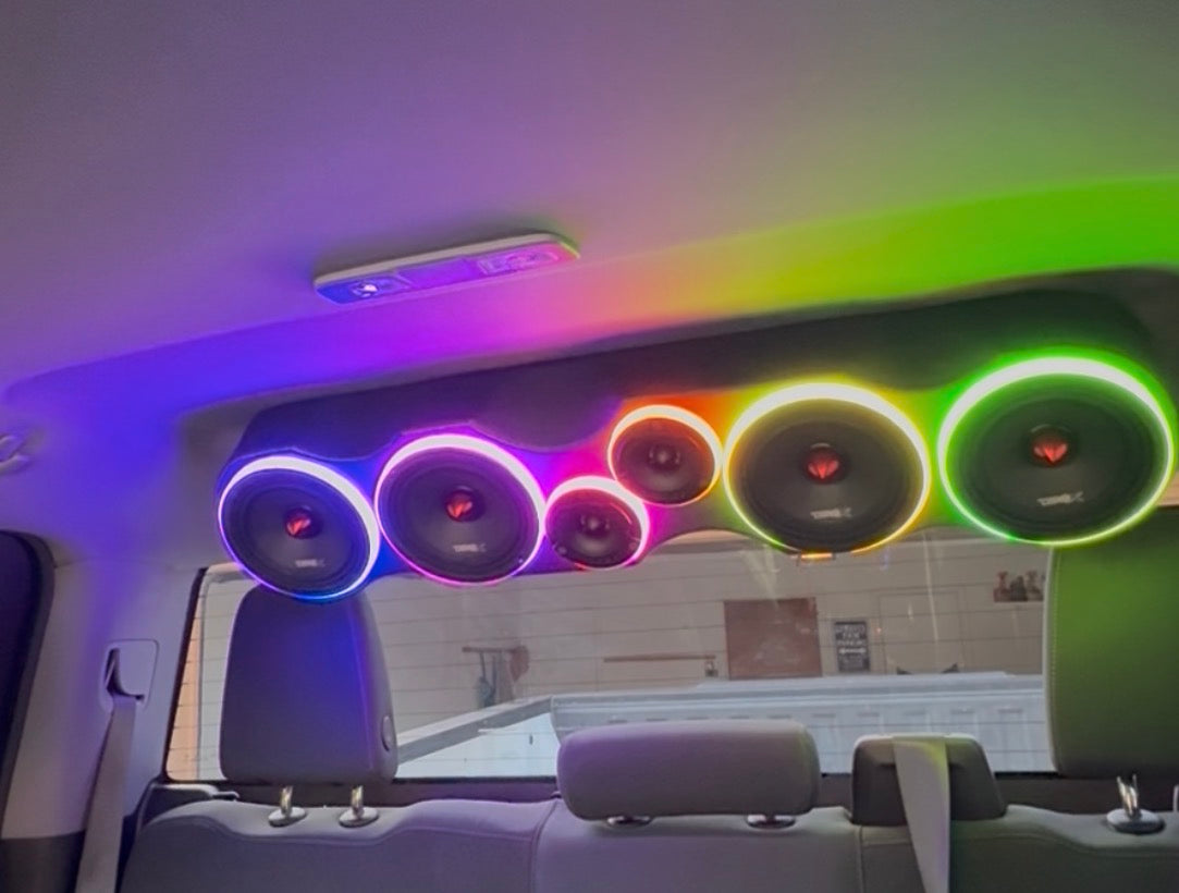 Led Tweeter Rings 4 6.5 and 2 tweeter led smart speaker rings – 8A LIGHTS