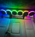 6 6.5 led smart speaker rings